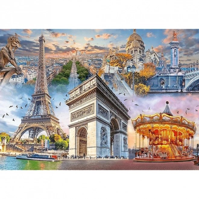 Puzzle 2000 dílků - Víkend v Paříži