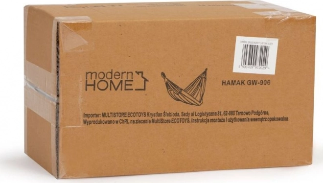 Moderní houpací síť pro domácí použití modrá