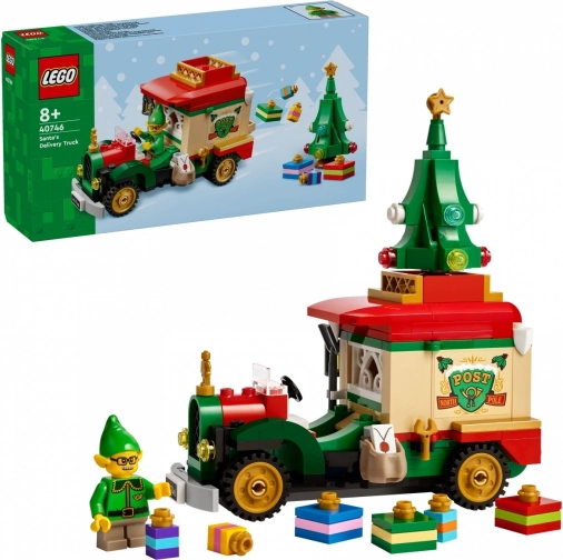 Lego vánoční náklaďák Santa Clause