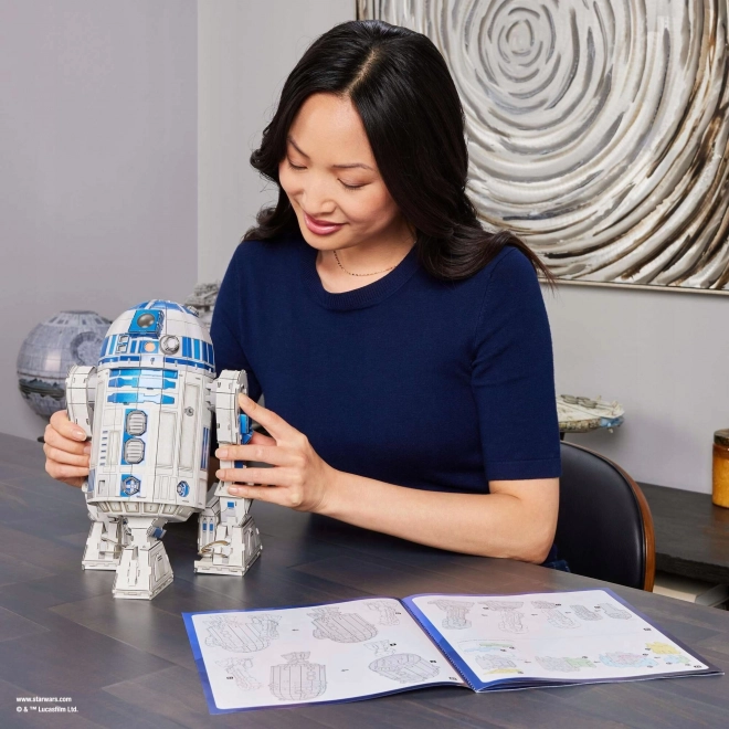 Fdp 4d puzzle star wars robot r2-d2