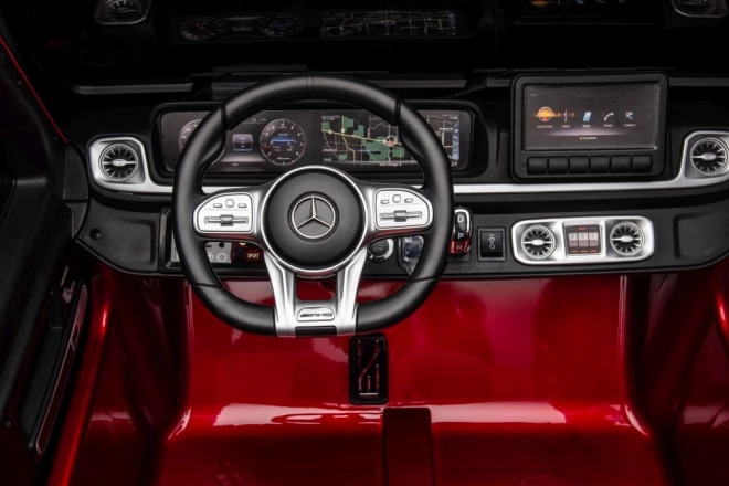 Mercedes G63 XXL Červená 24V baterie Auto