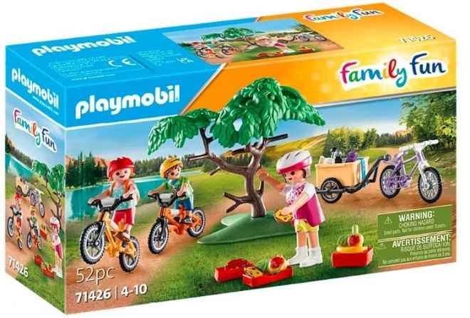 Rodinná zábavná sada s figurkami 71426 Výlet na horském kole