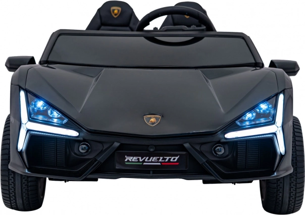 Dětské elektrické auto lamborghini revuelto XL – černé