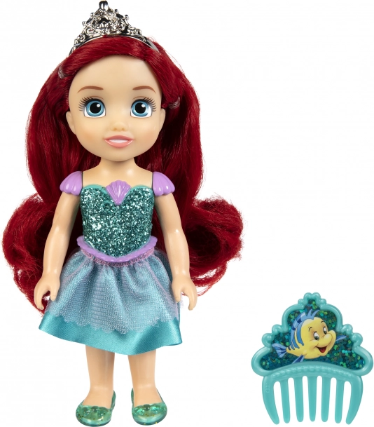 Disney Princess panenka s hřebenem 15 cm