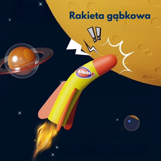 Woopie Duální Vystřelovač Pěnových Raketek, 6 ks