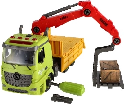 Jeřábové rameno zvedá náklad jako doopravdy