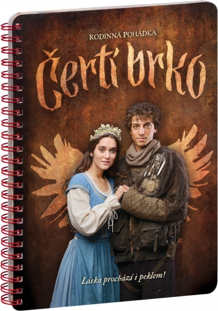Čertí Brko spirálový notes