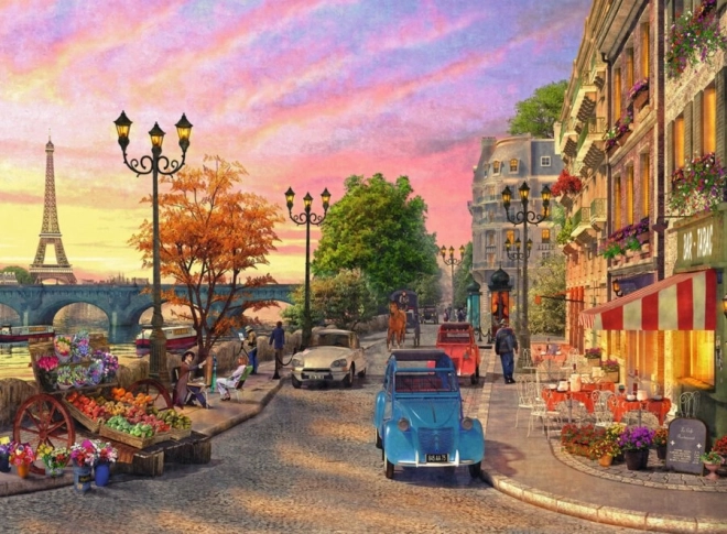 Puzzle Večer v Paříži 500 dílků