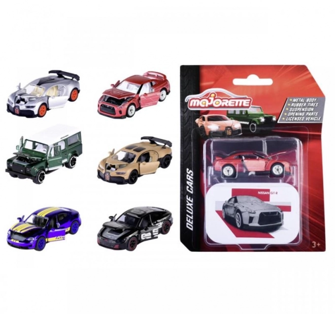 Majorette Deluxe vozidlo 6 typů mix