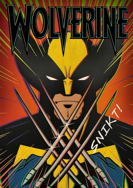 Puzzle Trefl Premium Plus X-Men: Wolverine 1000 dílků