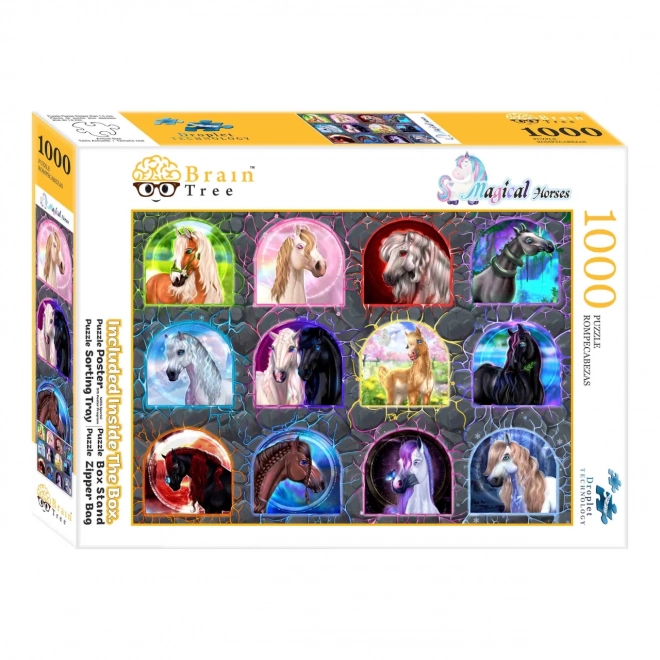 Puzzle Kouzelní koně 1000 dílků