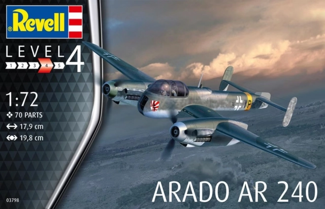 Plastikový model Arado AR-240 1/72