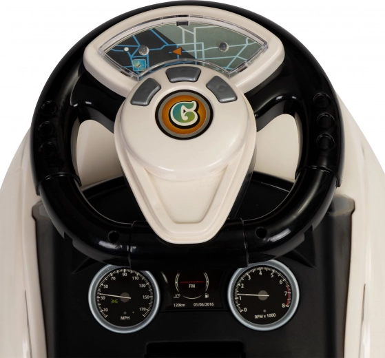 Multimediální volant se zvuky