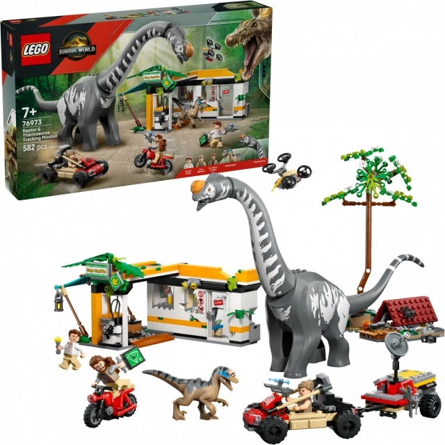 LEGO Jurassic World Na stopě titanosaura a raptora