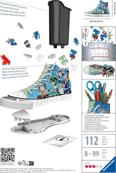 RAVENSBURGER 3D puzzle Kecka My Hero Academia 112 dílků