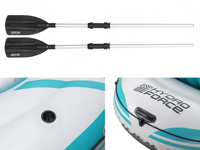 Bestway nafukovací ponton pro 5 osob 364 x 166 cm 65159 Modrá barva