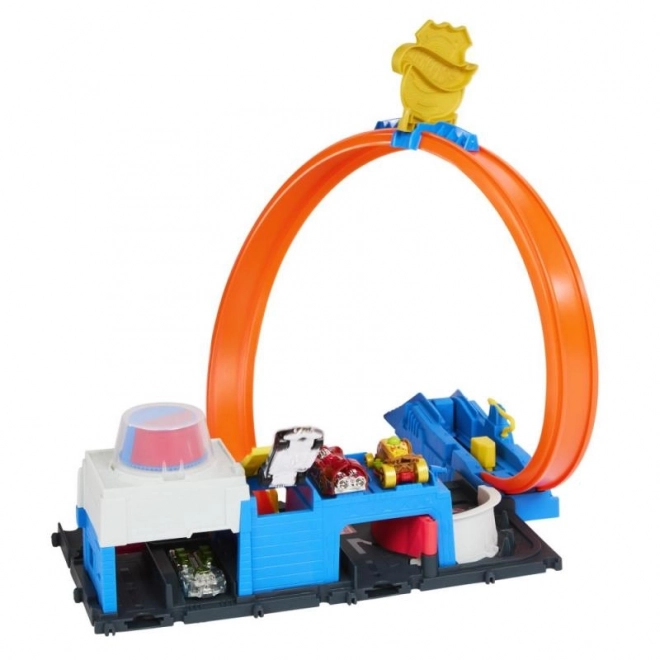 Super policejní stanice Hot Wheels