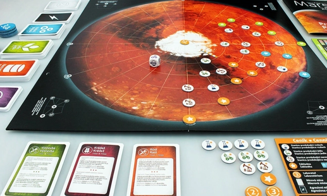 Strategická desková hra MARS 2049