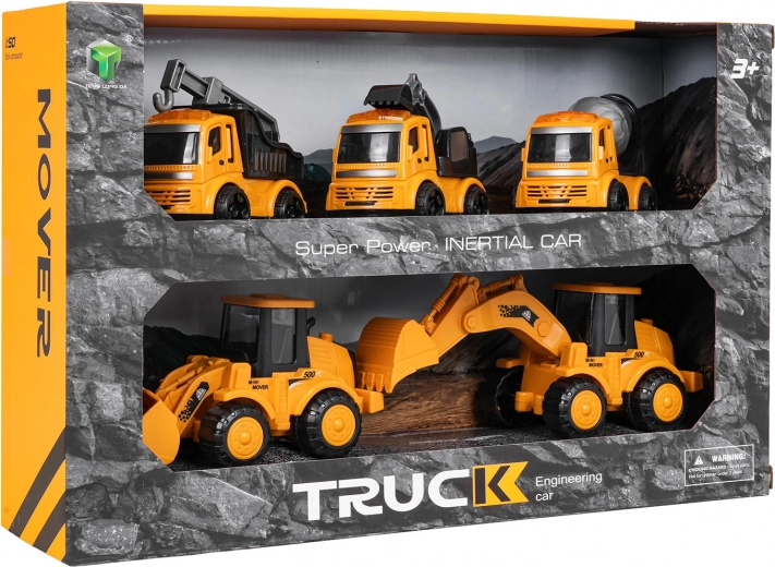 Pět vozidel v jedné sadě