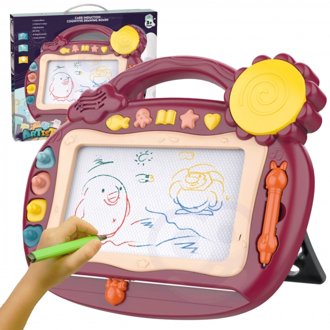 Magnetická tabule Woopie Znikopis s razítky