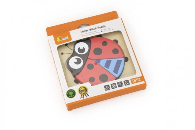 Puzzle pro nejmenší - beruška