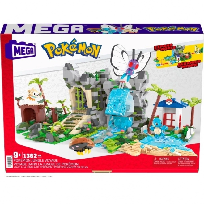 1362 cihliček Mega Pokémon dobrodružství v džungli