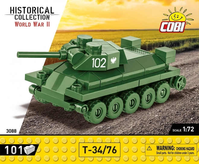 Stavebnice tanku T-34/76