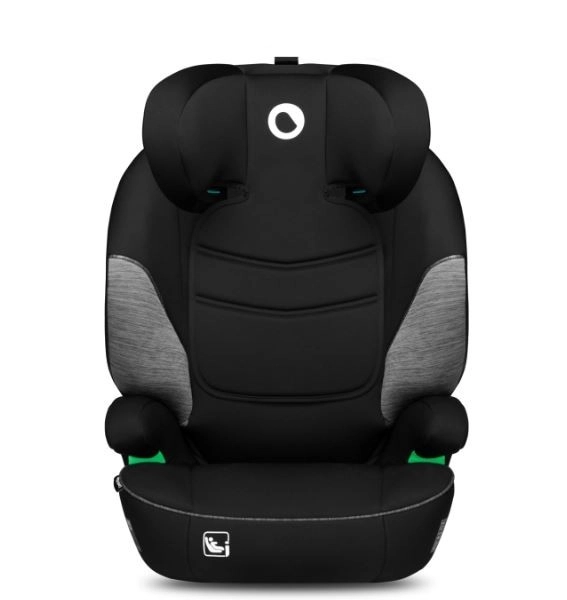 LIONELO Autosedačka Lars I-Size 15-36 kg nebo od 100 do 150 cm výšky – Černá šedá
