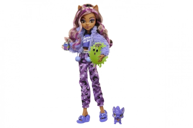 Monster High pyžamo párty s Clawdeen Wolf