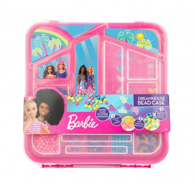 Sada na výrobu šperků v kufříku Barbie