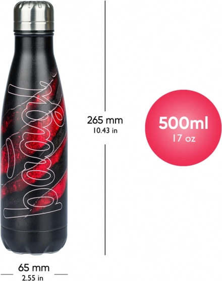 Baagl termoláhev s kovovým víčkem Láva 500 ml