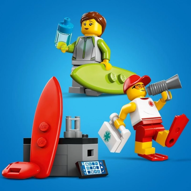 Lego City Furgonetka záchranářů na pláži