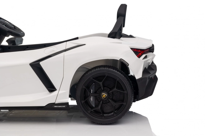 Dětský elektrický vůz Lamborghini Revuelto bílý
