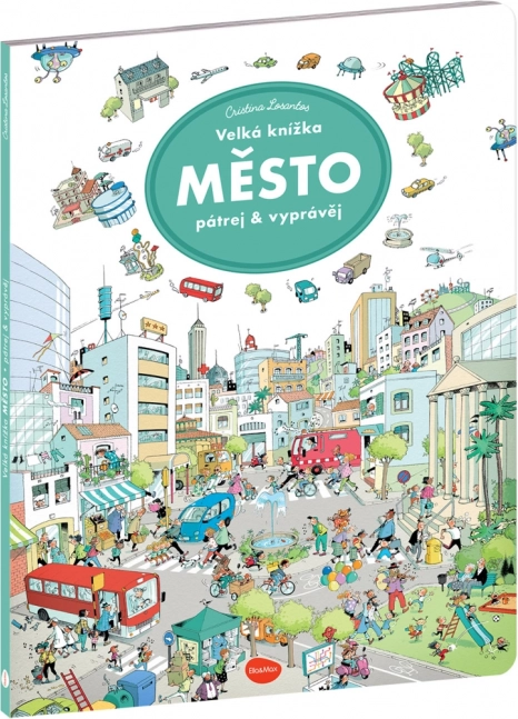 Velká knížka Město – Pátrej a vyprávěj