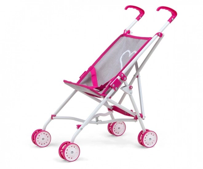Kočárek pro panenky Milly Mally Julia Prestige Pink