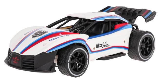 Rychlostní kovové auto 1:20 R/C – Bílé