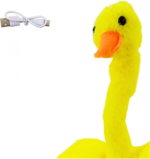 Nabíjení přes USB a měkký plyš