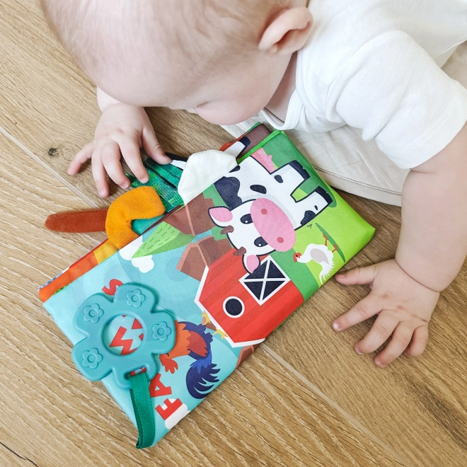 Kniha zvířecích ocásků látková WOOPIE