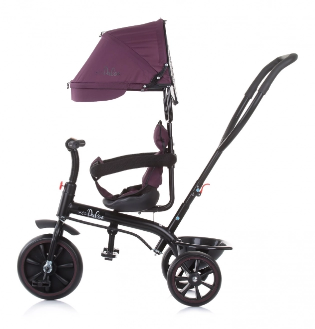 CHIPOLINO Tříkolka se stříškou Pulse 2v1 – Lilac