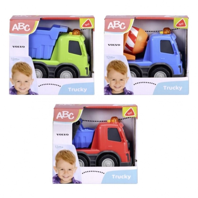 Veselé nákladní auto pro děti Volvo 13 cm