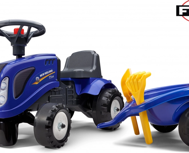 Odrážedlo Baby New Holland T7 s vlečkou a příslušenstvím
