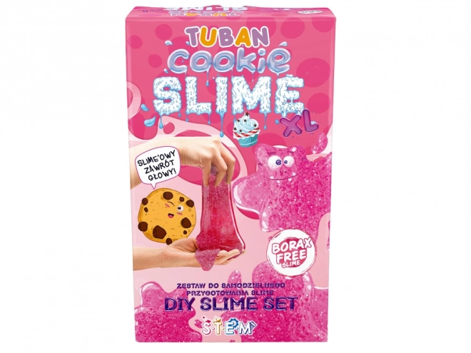 Velká sada Slime XL Sušenka růžová