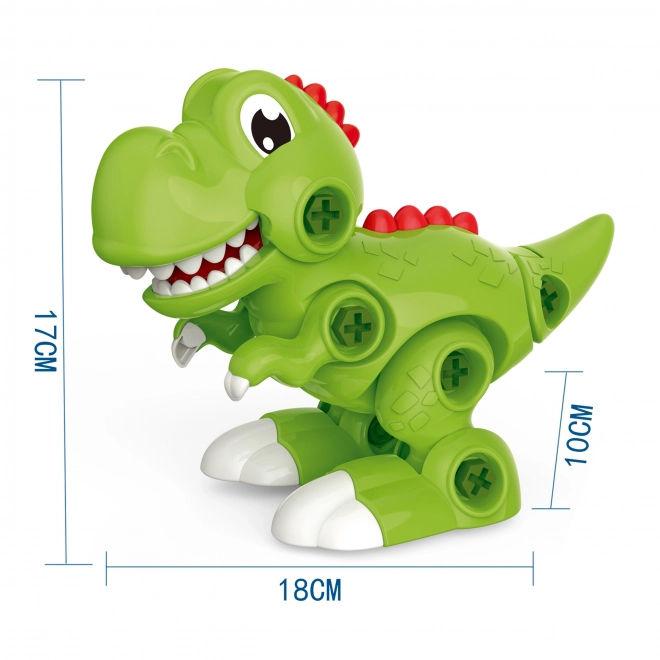 Dinosaurus k sestavení s šroubovákem