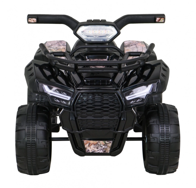 Dětská bateriová čtyřkolka Storm + 25W motor + MP3 USB + LED dioda – Černá