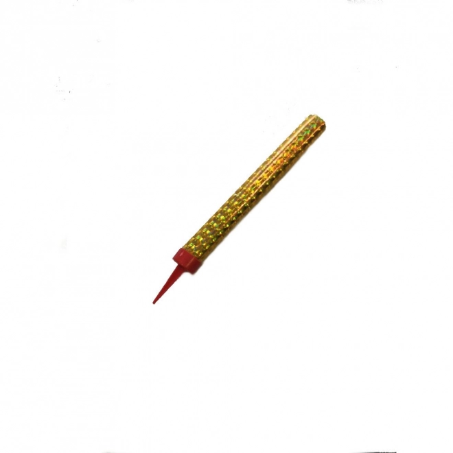 Zlatá párty fontána 12 cm