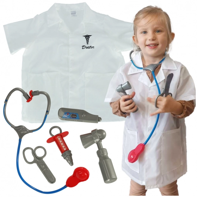 Kostým dětský doktor s příslušenstvím 3-8 let