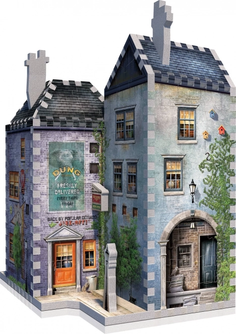 WREBBIT 3D puzzle Harry Potter: Kratochvílné a kouzelnické kejkle a Denní věštec 285 dílků