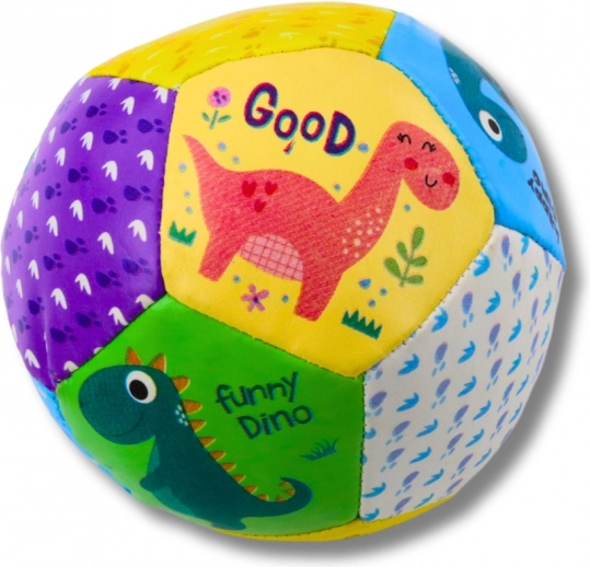 Sada měkkých míčků dinosauři 9 cm 3 ks