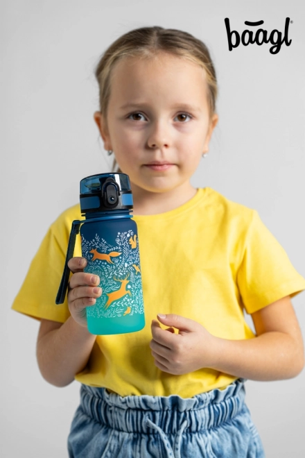 BAAGL Tritanová láhev na pití Gradient Les 350 ml