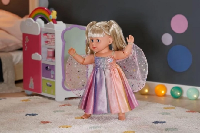 Šaty pro panenku BABY born Duhové Víla